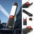 Ліхтар 611-TG+COB(white+red), Ліхтарики для екстрених ситуацій та аварій, Пошуковий ліхтар ручний
