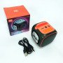 Портативна Bluetooth колонка TG359 7W з підсвічуванням RGB, акумуляторна колонка для музики. Колір: зелений