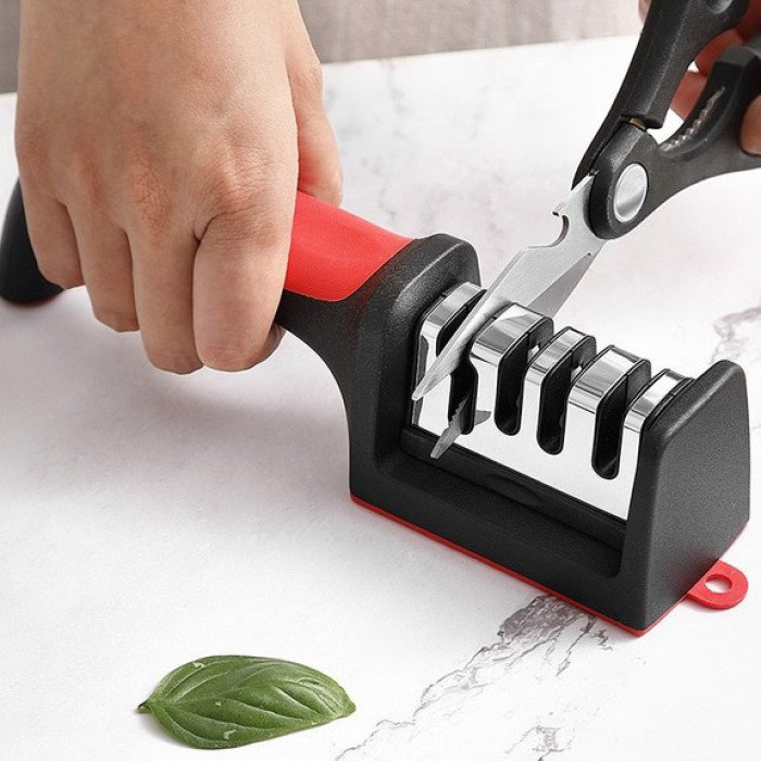 Професійна Ручна Точилка для ножів 3 рівня заточування Fast Sharpener RS-168