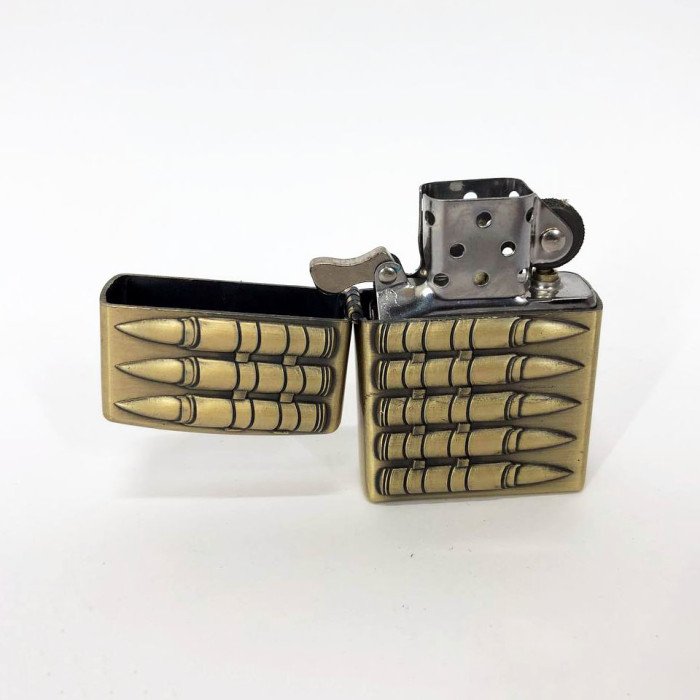 Запальничка бензинова в подарунковій коробці 367-1, запальничка подарунок на день народження, незвичайна запальничка