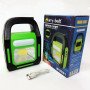 Ліхтар світлодіодний акумуляторний на сонячній батареї HB-9707 B-2 ZB-40. Колір: зелений