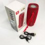 Портативна Bluetooth колонка з LED підсвічуванням TG288, гучна колонка для вечірки. Колір: червоний