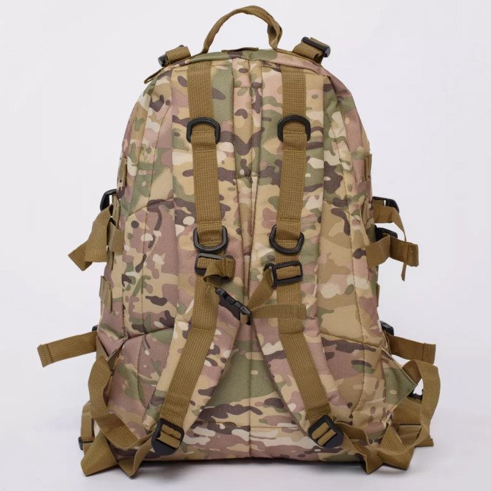 Міцний військовий рюкзак 40л Multicam з MOLLE (Cordura 600D)