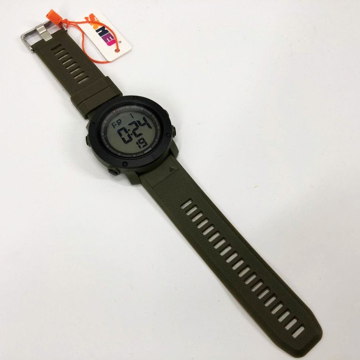 Годинник наручний чоловічий SKMEI 2122AGWT ARMY GREEN-WHITE, армійський годинник протиударний. Колір: зелений
