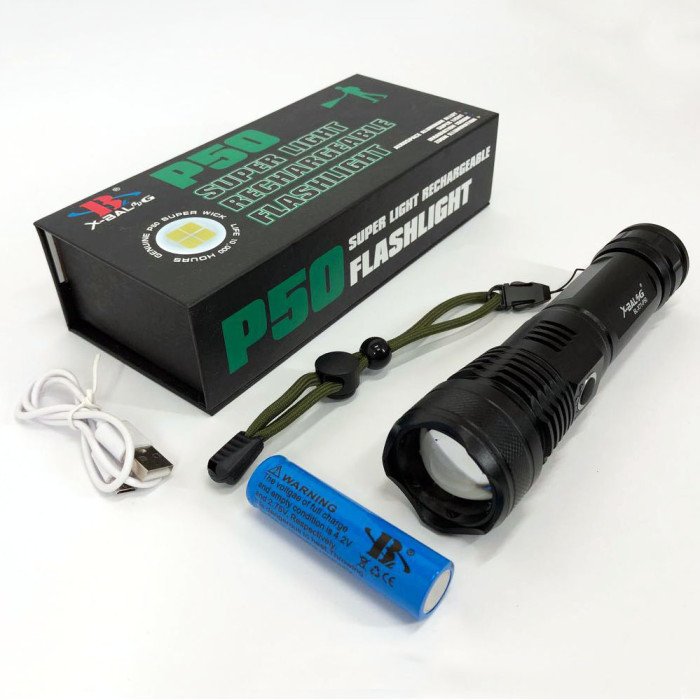 Тактичний ліхтар POLICE BL-X71-P50 Тактичні ліхтарі | Надпотужний ліхтарик