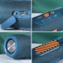 Портативна колонка Bluetooth TG341 зі шнурком, Бездротова колонка портативна потужна. Колір: синій