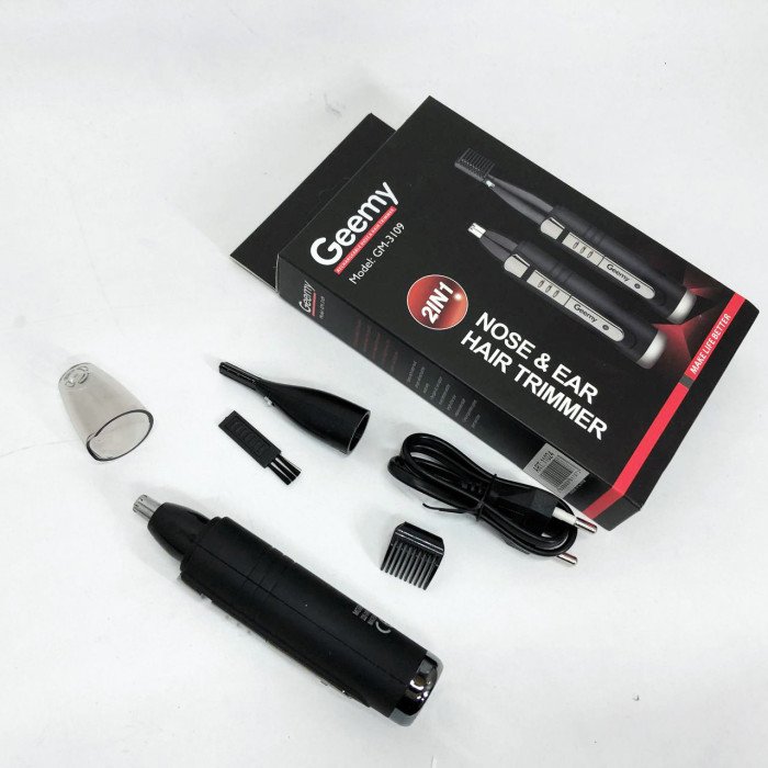 Тример GEMEI GM-3109 2в1, тример бездротовий, машинка чоловіча для гоління, бездротова електробритва
