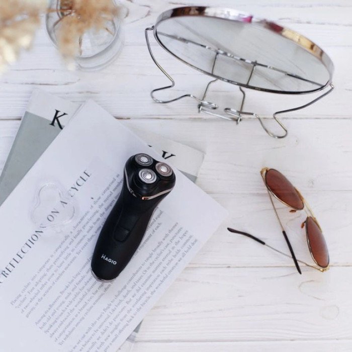 Електробритва MAGIO MG-686, професійна електробритва, бритва для бороди, чоловіча машинка для гоління