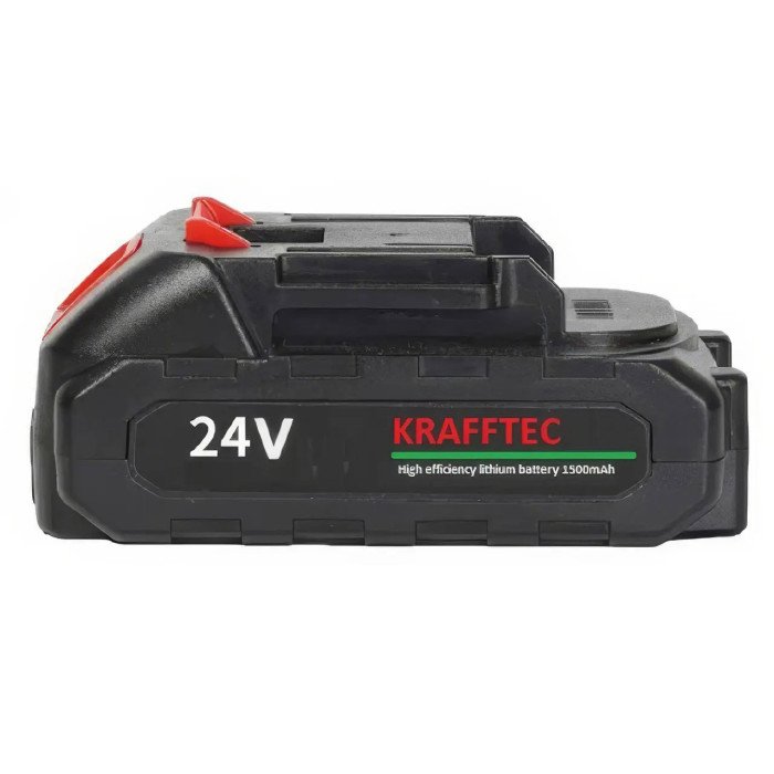 Літій-іонний акумулятор KRAFFTEC 24V 1500mAh для електроінструментів, Акумулятори для дриля шуруповерта