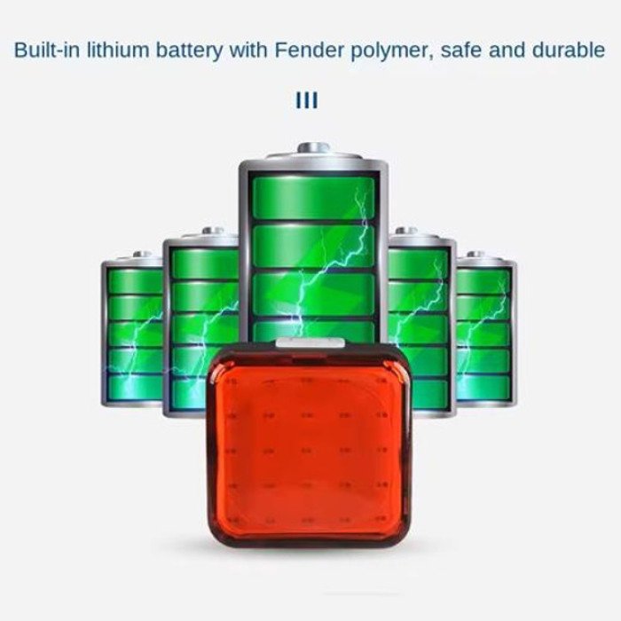 Велосипедний ліхтар задній габаритний MY-2107, 25LED, червоний, Миготливий велоліхтар, Стоп-сигнал на раму