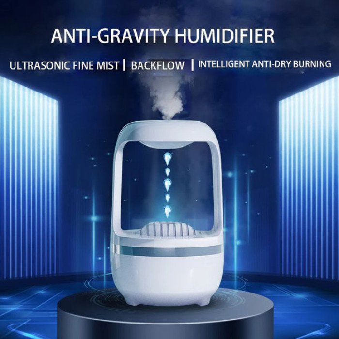 Зволожувач повітря ультразвуковий DROP HUMIDIFIER AND-199, левітуючий розпилювач для спальні, будинки, готелі