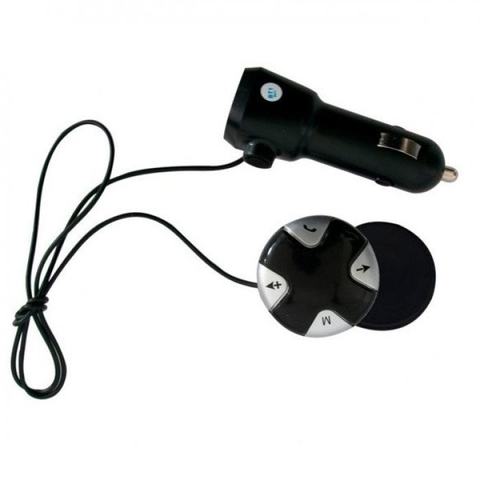 Трансмітер модулятор MP3 UKC CM-S25 з магнітним тримачем, Автомобільний трансмітер bluetooth