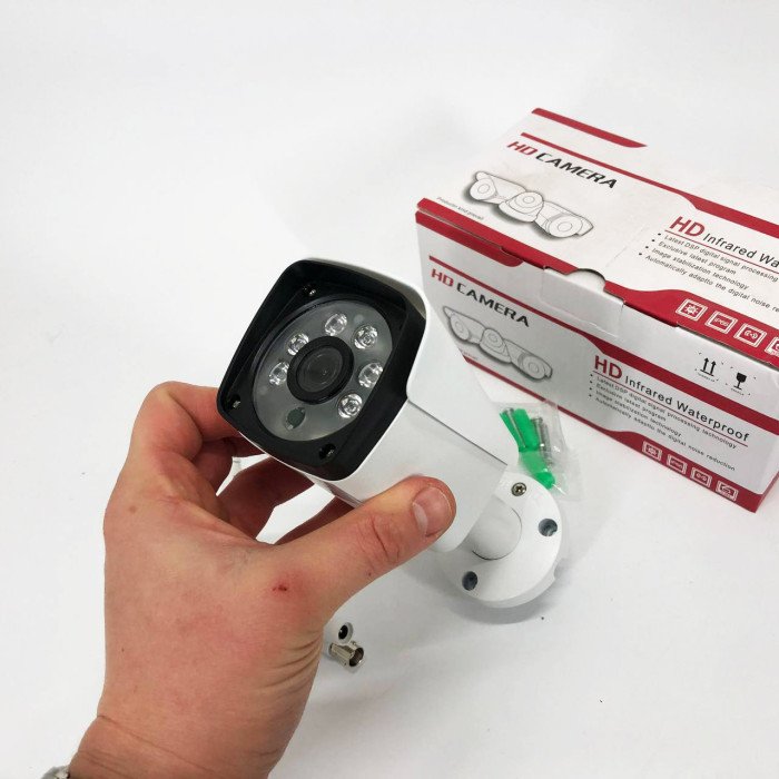 Вулична камера для відеоспостереження 4MP HD Infrared Waterproof, Камера вулична IP камера