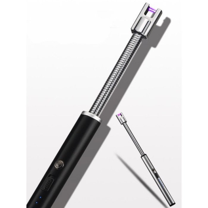 Запальничка електрична BBQ Lighter імпульсна плазмова вітрозахисна USB запальничка для газової плити