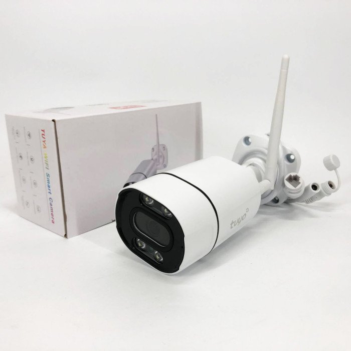 Камера відеоспостереження Camera C16 TUYA APP WIFI IP 3.0 mp вул.