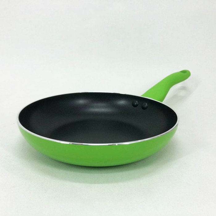 Сковорода Con Brio CB-2014 з антипригарним покриттям Pfluon 20 см. Колір: зелений