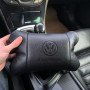 Набір шкіряних подушок 2шт - Volkswagen на підголовник у машину, Автомобільна подушка