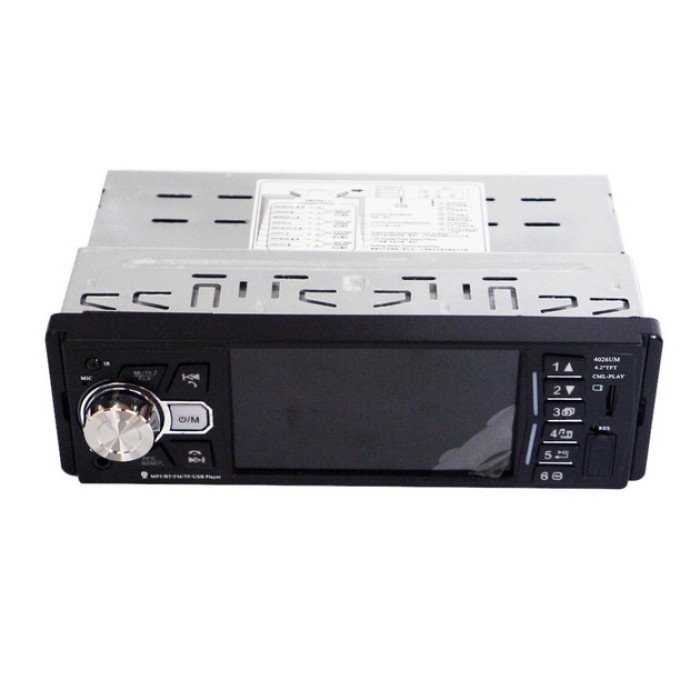 Автомагнітола MP5 4026UM з екраном 4.1 дюйми, AUX вхід, Bluetooth, 1 DIN, магнітола в машину