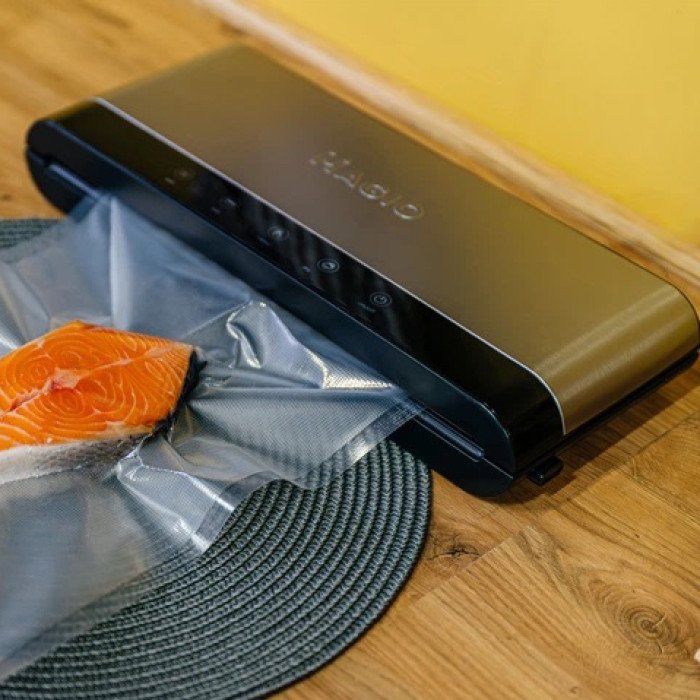 Сенсорний вакууматор Magio MG-385 автоматичний та ручний режим, вологе та сухе