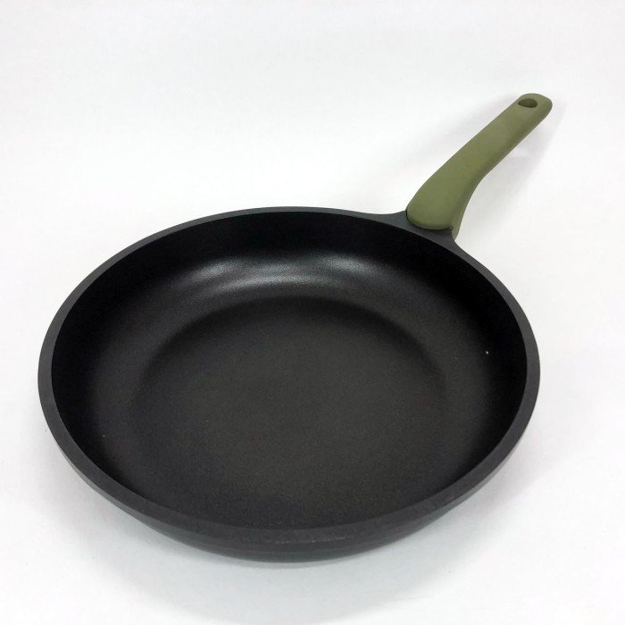 Сковорода для індукційної плити 28 см Well-Done WD-1048E Double Go Stone, сковорода з товстим дном