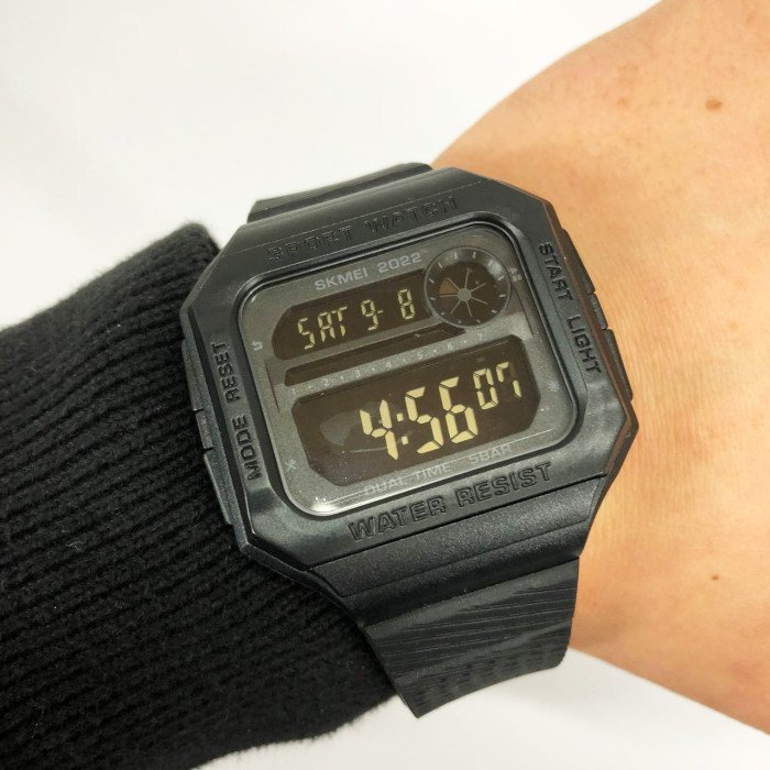 Годинник наручний чоловічий SKMEI 2022BKBK, армійський годинник протиударний, брендовий чоловічий годинник