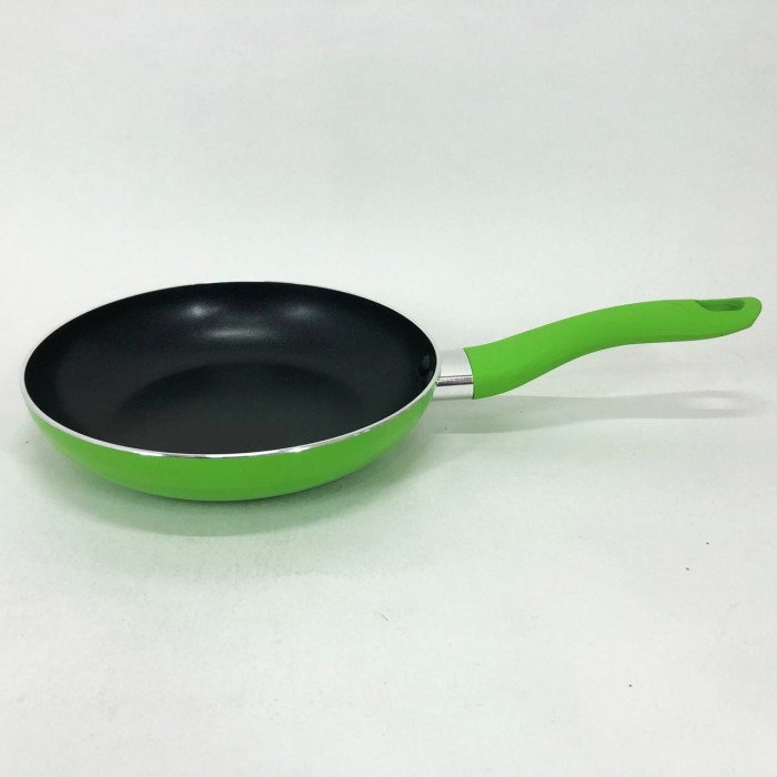 Сковорода Con Brio CB-2014 з антипригарним покриттям Pfluon 20 см. Колір: зелений