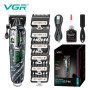 Акумуляторна машинка для стрижки VGR V-279 GREEN