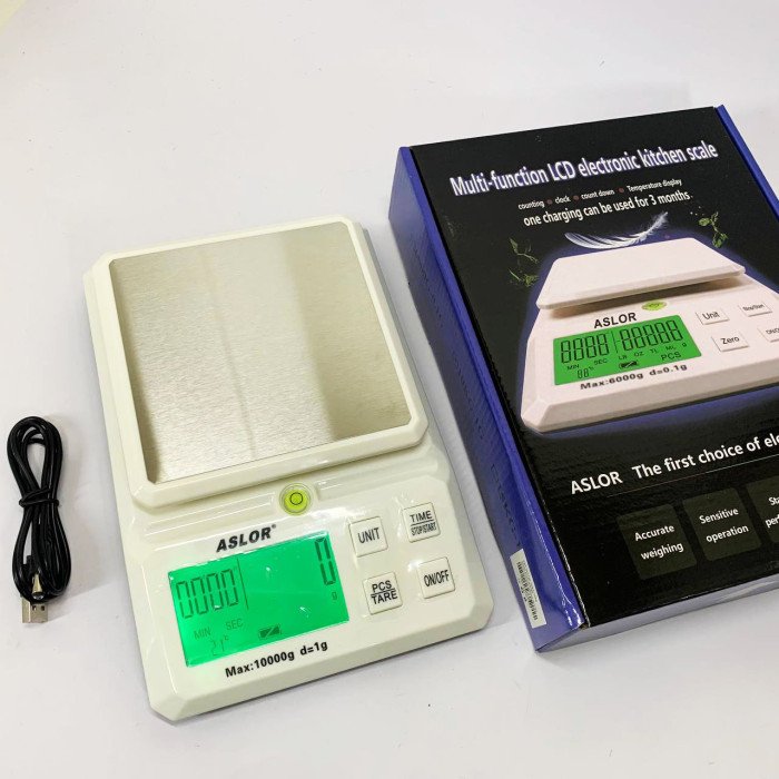 Ваги кухонні QZ-168, 10кг (1г) з таймером