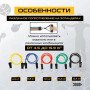 Еспандер гумовий джгут вправи, Гумка еспандер для фітнесу вправи, Фітнес гумки 5 в 1