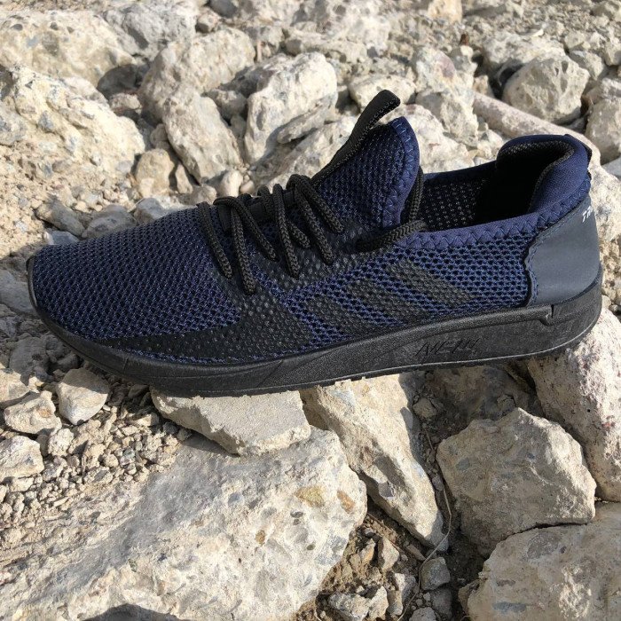 Текстильні кросовки сіткою 45 розмір. Спортивні кросівки чоловічі. Модель 92274. Колір: синій