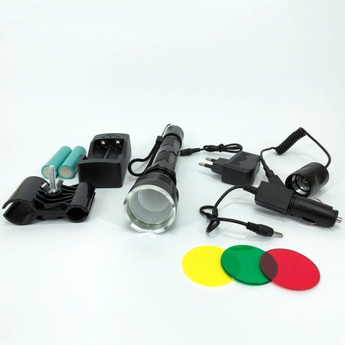 Тактичний підствольний ліхтар Police Q2807-T6, ліхтар ручний тактичний, водонепроникний