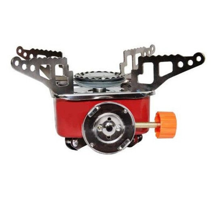 Газовий пальник для їжі, Мініатюрний газовий пальник, Міні плита похідна, Газовий пальник туристичний