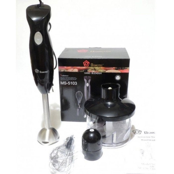 Подарунковий набір: сендвічница DOMOTEC MS-7777 + Блендер DOMOTEC MS-5103