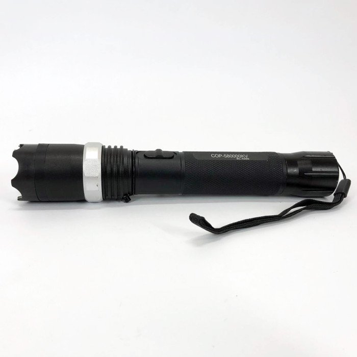 Світлодіодний тактичний ліхтар Police BL-1104 ЗУ 220В + чохол, ліхтар ручний тактичний