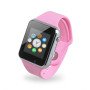 Смарт-годинник Smart Watch A1 розумний електронний зі слотом під sim-карту + карту пам'яті micro-sd. Колір: рожевий