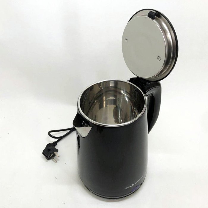 Чайник термос SeaBreeze SB-0202 1.8 Л, 1500Вт, гарний електричний чайник, тихий електричний чайник