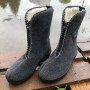Жіночі чоботи. Розмір 41. Хутряні, високі, утеплені, Бурки на хутрі, Валянки шиті