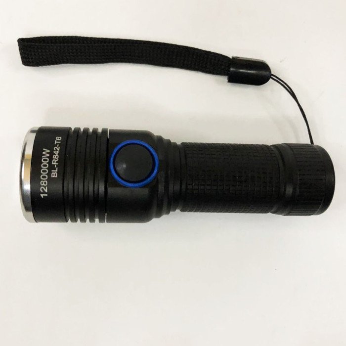 Компактний ручний ліхтарик Bailong R482/R842-T6, водонепроникний ліхтарик, лед ліхтар переносний