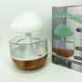 Нічник-зволожувач з ефектом дощу Cloud Rain Humidifier, Аромадіфузор зволожувач повітря для дому