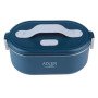 Ланч бокс з підігрівом електричний Adler AD 4505 Blue 55 Вт металевий для їжі з кришкою 0.8 л 220В