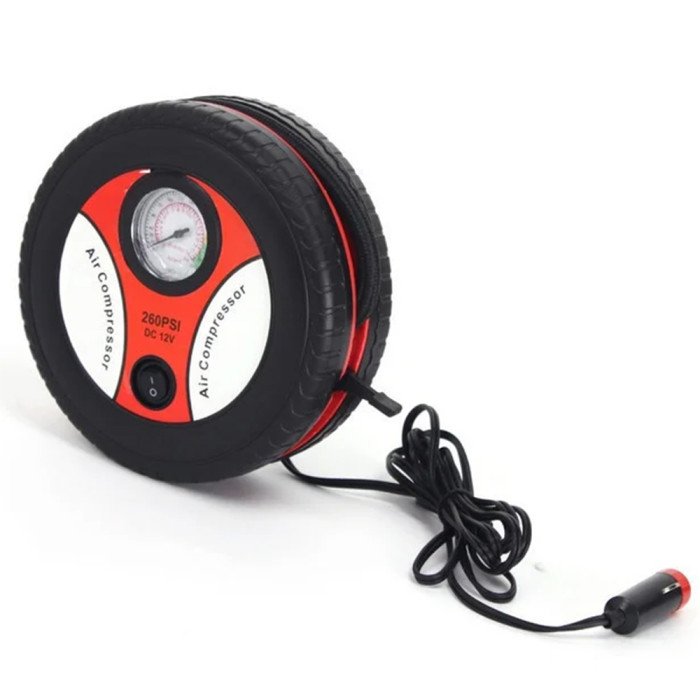 Автомобільний компресор для швидкого підкачування коліс Air Compressor DC12V, автомобільний компресор