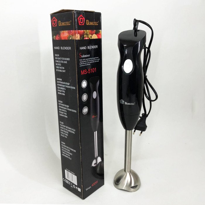 Комплект: електроплита настільна DOMOTEC MS-5821 + блендер DOMOTEC MS-5101