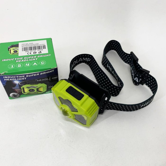 Ліхтар налобний 2323-P50+SMD+COB (white/red)