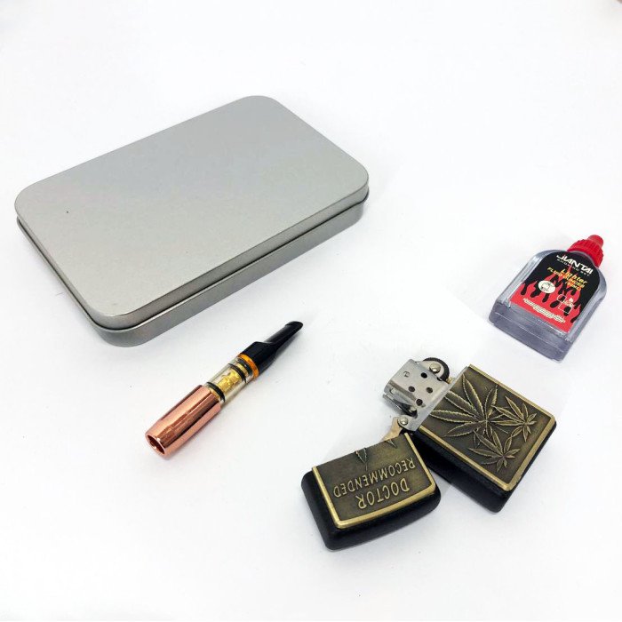 Запальничка бензинова в подарунковій коробці N10, Запальнички бензинові, Подарункові запальнички для куріння.