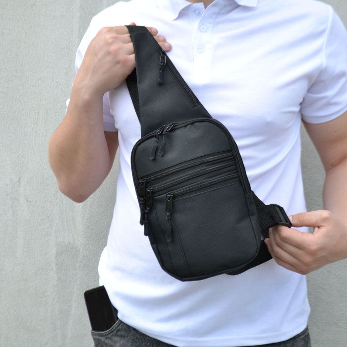 Набір 2 у 1! Якісна тактична сумка з кобурою + професійний ліхтар POLICE BL-X71-P50