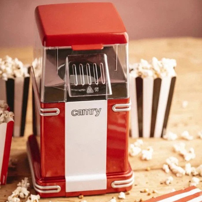 Апарат для виготовлення попкорну Camry CR 4480 електрична попкорниця для дому 1200Вт