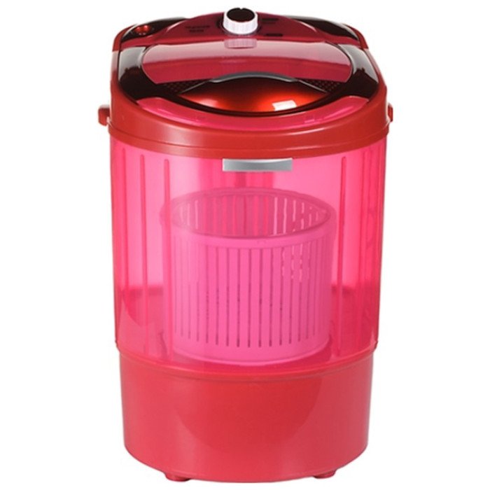 Пральна машина напівавтомат Vilgrand V135-2550. Колір: червоний