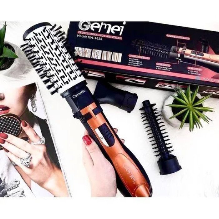 Хороша фен щітка, що обертається , Фен браш з обертанням, Фен щітка крутиться, Стайлер для укладання