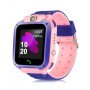 Дитячий Смарт Годинник Smart Baby Watch Q12 SIM /Bluetooth /LBS/GPS. Колір: рожевий