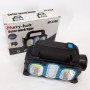 Ліхтар ручний на сонячній батареї 3в1 HB-6168-LED+2COB з боковою лампою, на 3 режими (з функцією Power Bank)